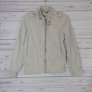 Jou Jou Zip Up Bomber Jacket sz M